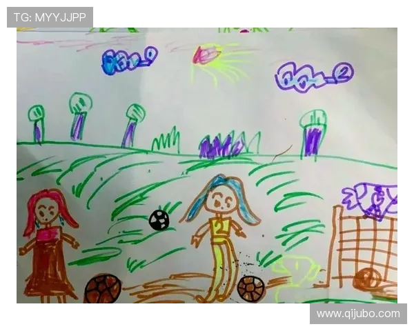 中班绘画活动：让孩子们用画笔描绘心中的足球明星